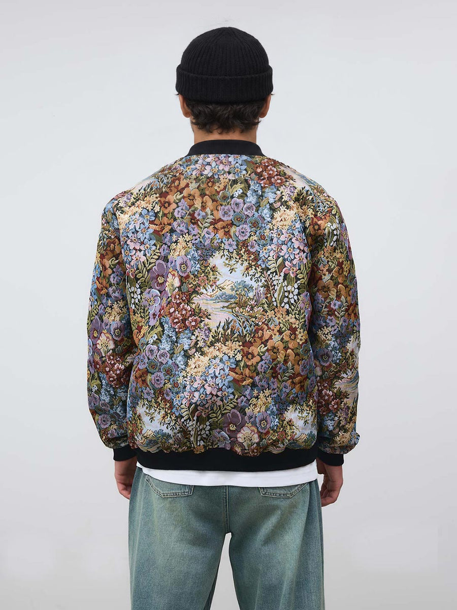 Siggi Reversible Bomber Jacket Bouquet/Black