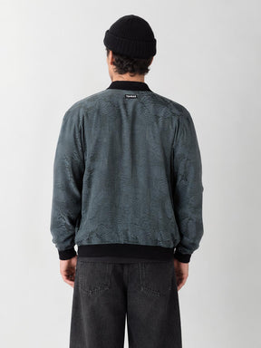 Laslo Reversible Bomber Jacket Eclipse/Black