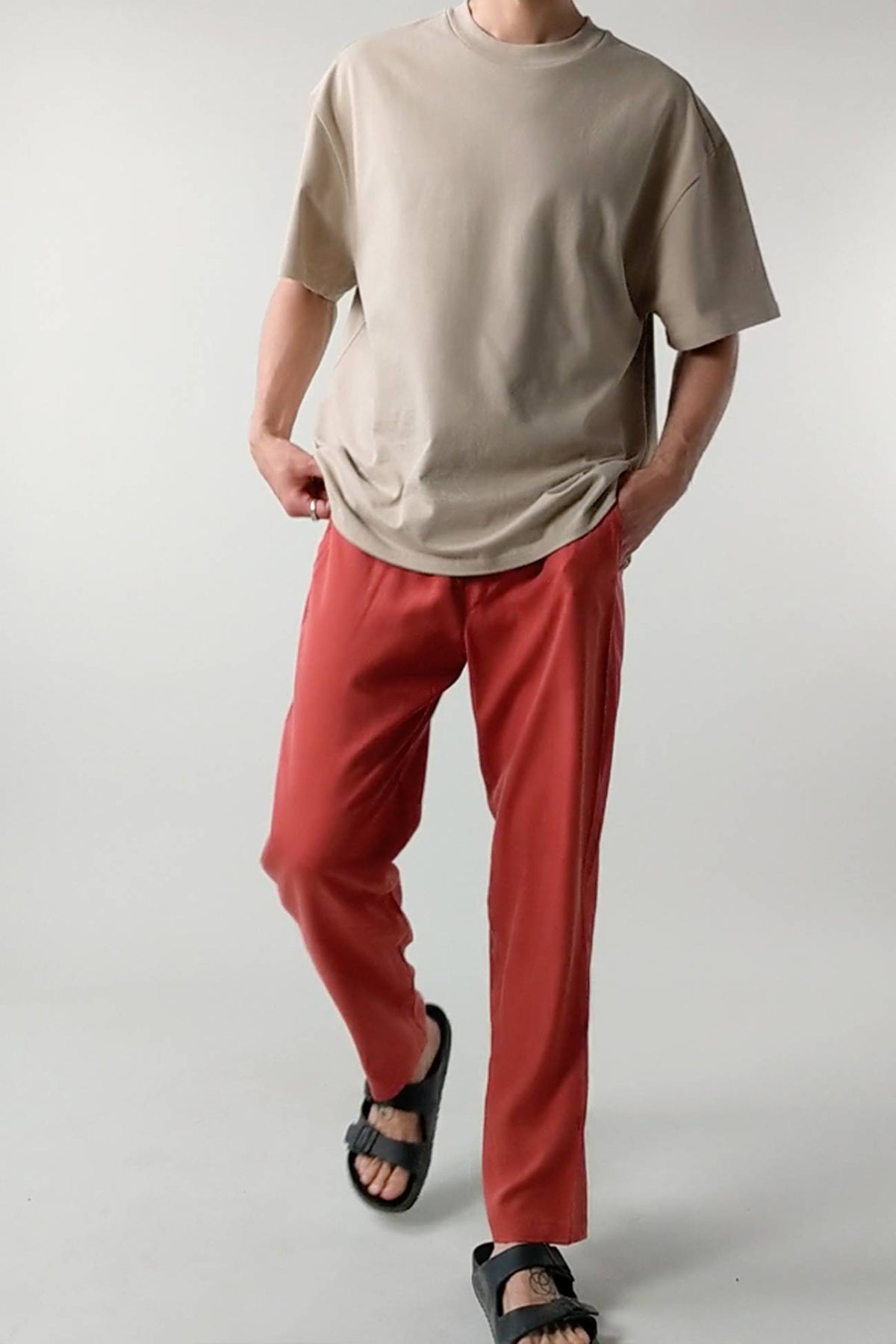 mineral red Pants